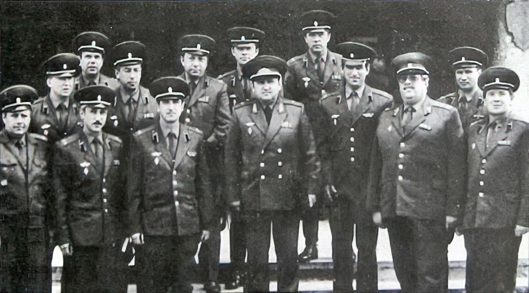 Руководящий состав дивизии.
В центре - командир дивизии
генерал-майор Конарев А.Л.